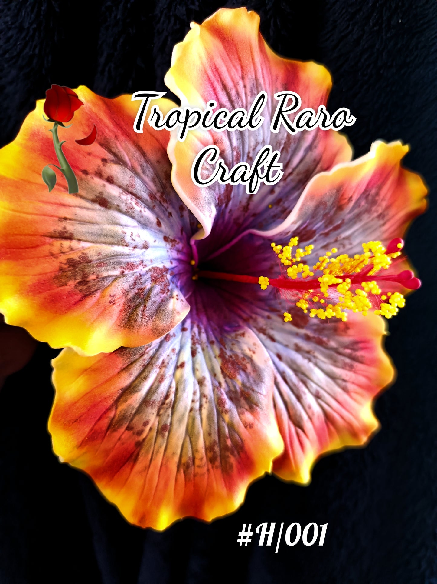 Foam/Eva Hibiscus šŗ Hair/Ear Picks