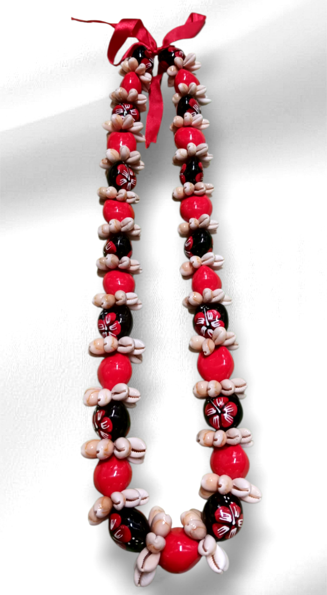KUIKUI/COWRIE ROSETTE NECKLACE for men & women