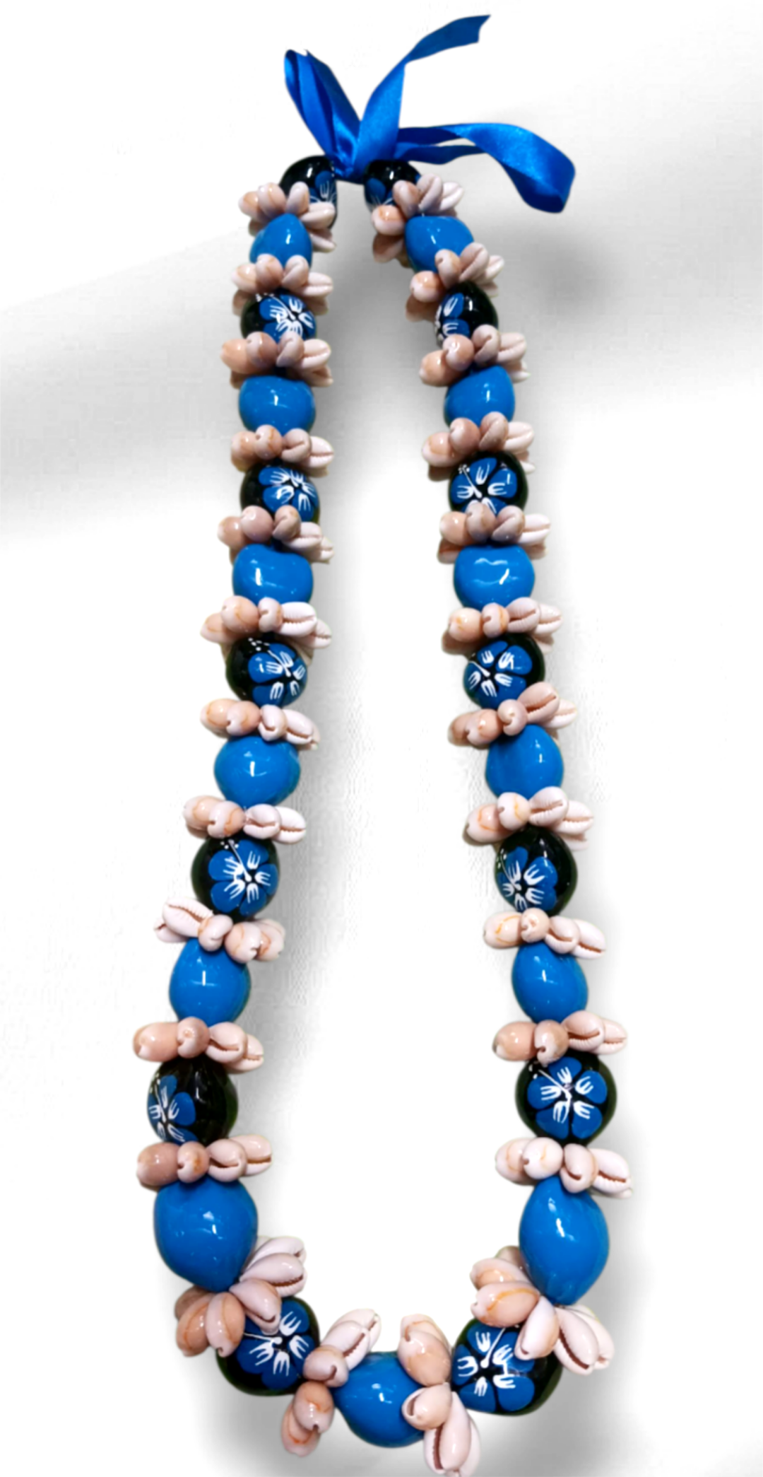 KUIKUI/COWRIE ROSETTE NECKLACE for men & women