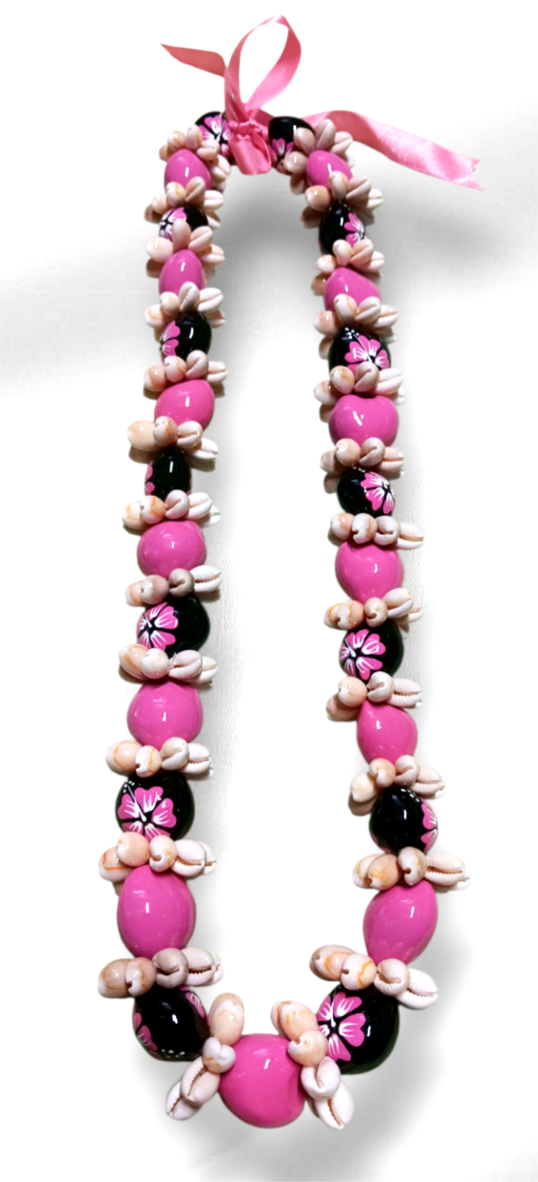 KUIKUI/COWRIE ROSETTE NECKLACE for men & women