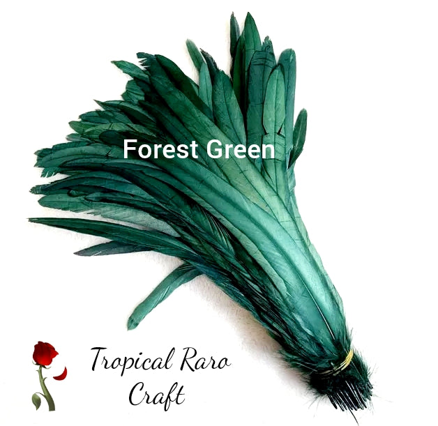50pcs LOTS Rooster Feathers/Special Colours