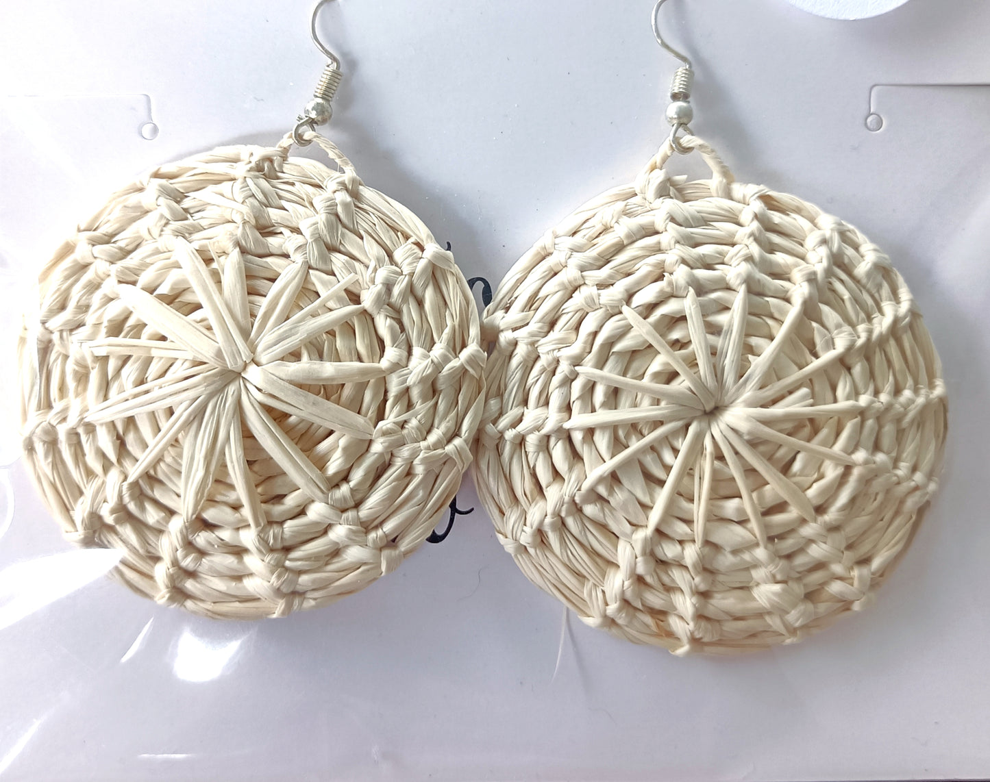 Assorted Coconut Frond/Rito Earrings Cat #1