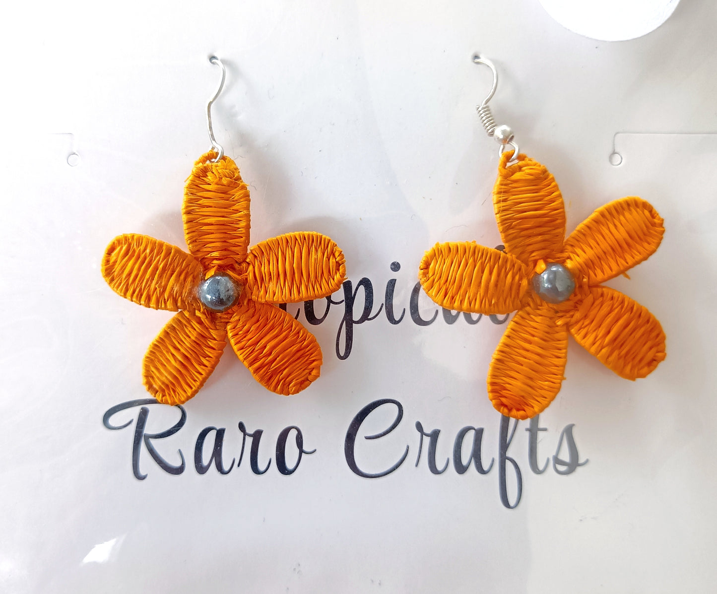 Assorted Coconut Frond/Rito Earrings Cat #1