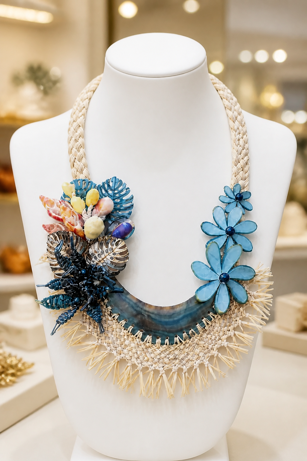 ASSORTED FASHION STATEMENT NECKLACES