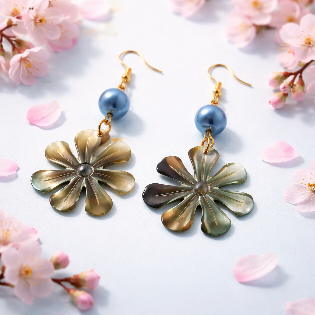 Assorted Mother Of Pearl Shell Earrings