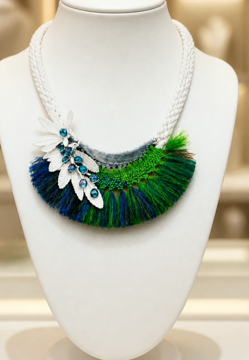 ASSORTED FASHION STATEMENT NECKLACES