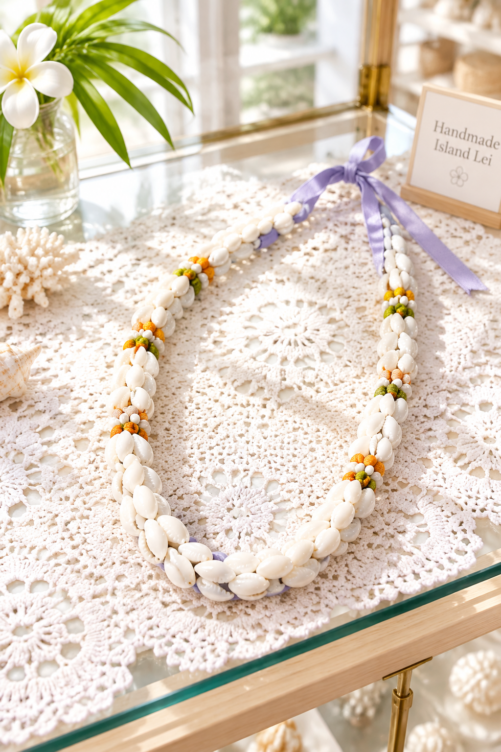 Bubble shell Necklace