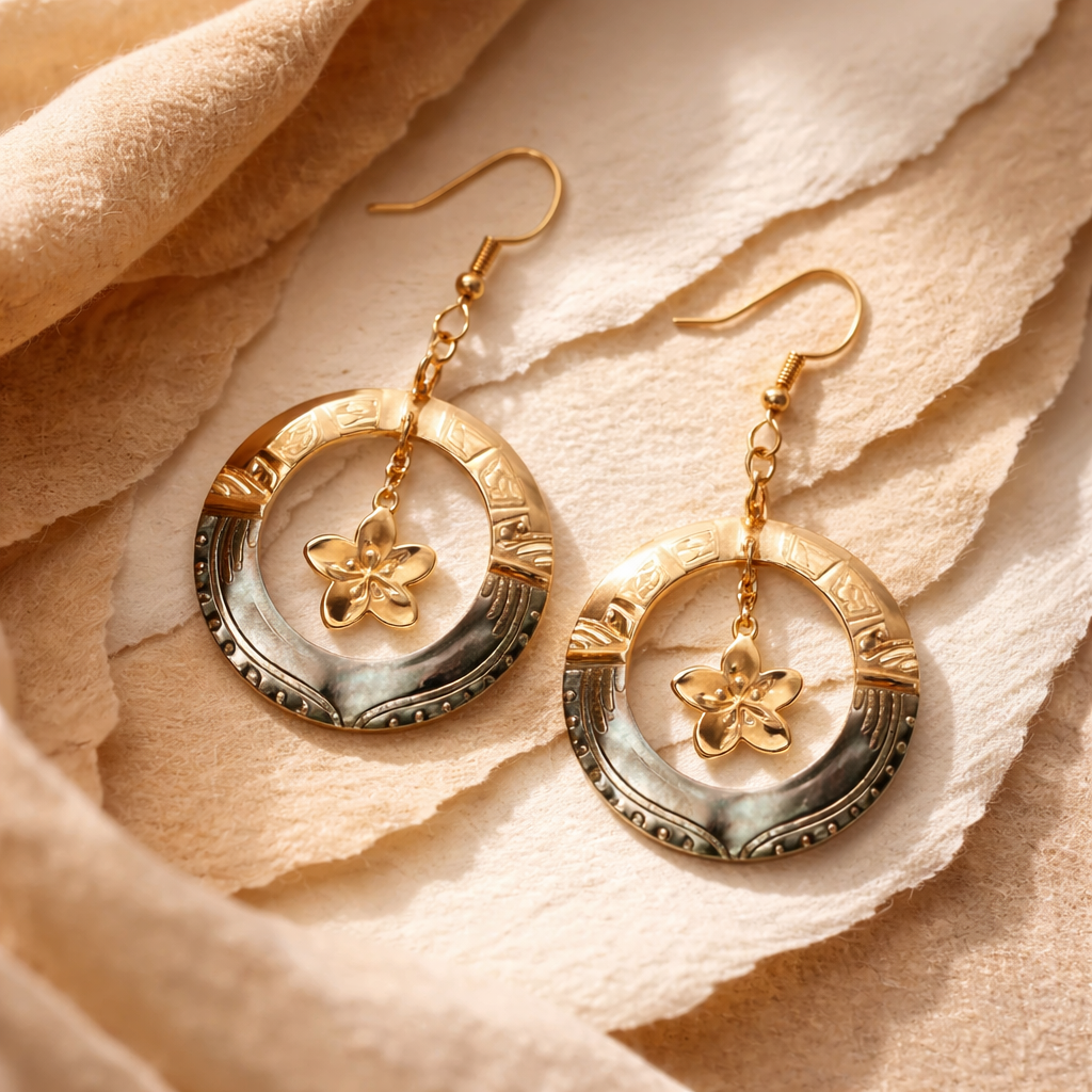 Assorted Mother Of Pearl Shell Earrings