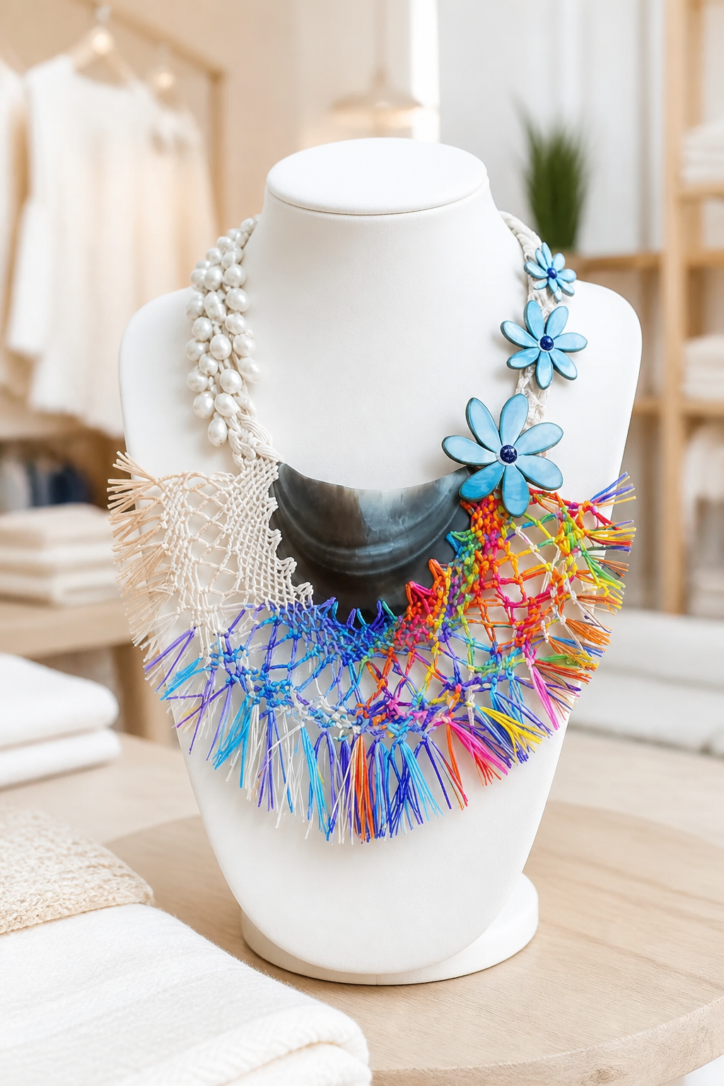 ASSORTED FASHION STATEMENT NECKLACES