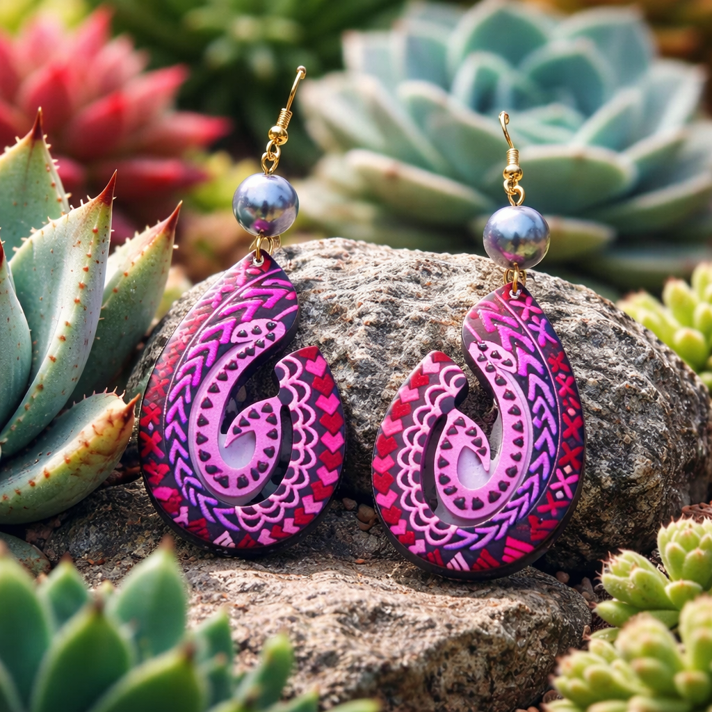 Assorted Tattoo Design Earrings
