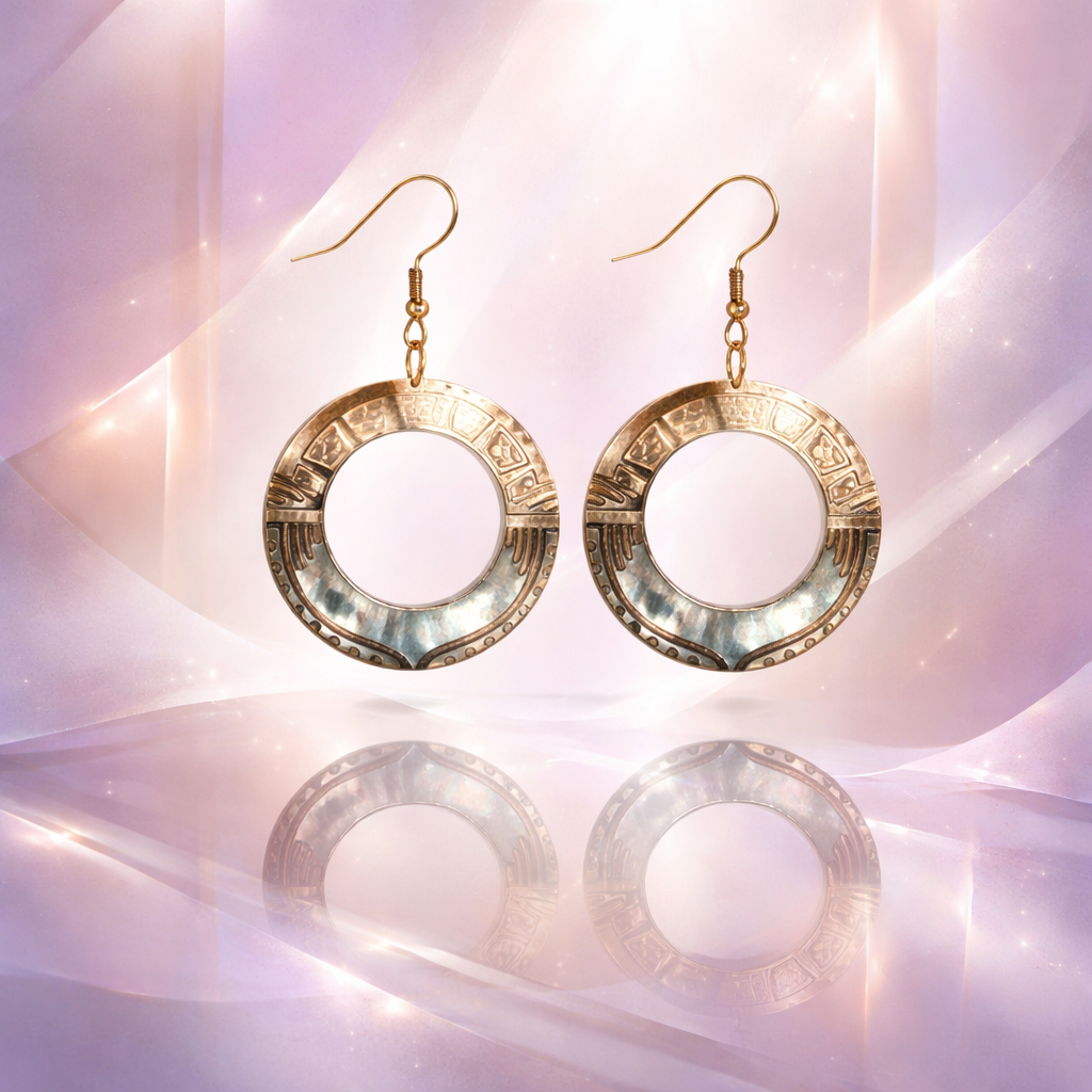 Assorted Mother Of Pearl Shell Earrings